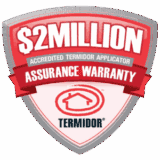 accredited termite applicator $2 million warranty ipswich qld